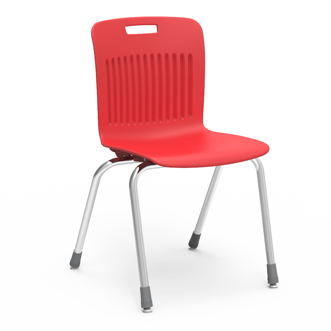 Virco AN18EL - Analogy Series 4-Legged School Stack Chair, 18-1/2" Seat Height (Virco AN18EL) - SchoolOutlet