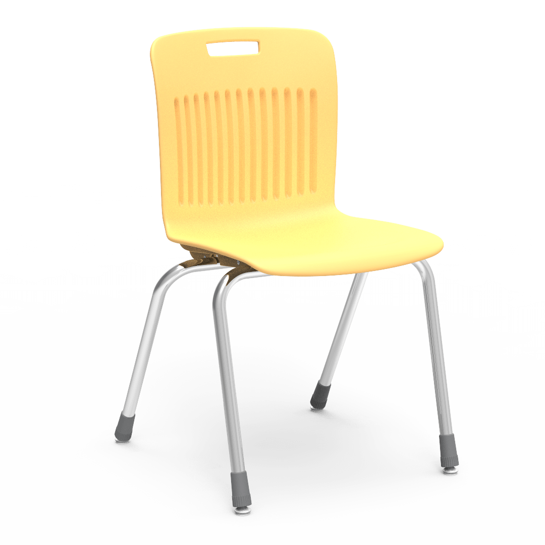 Virco AN18EL - Analogy Series 4-Legged School Stack Chair, 18-1/2" Seat Height (Virco AN18EL) - SchoolOutlet