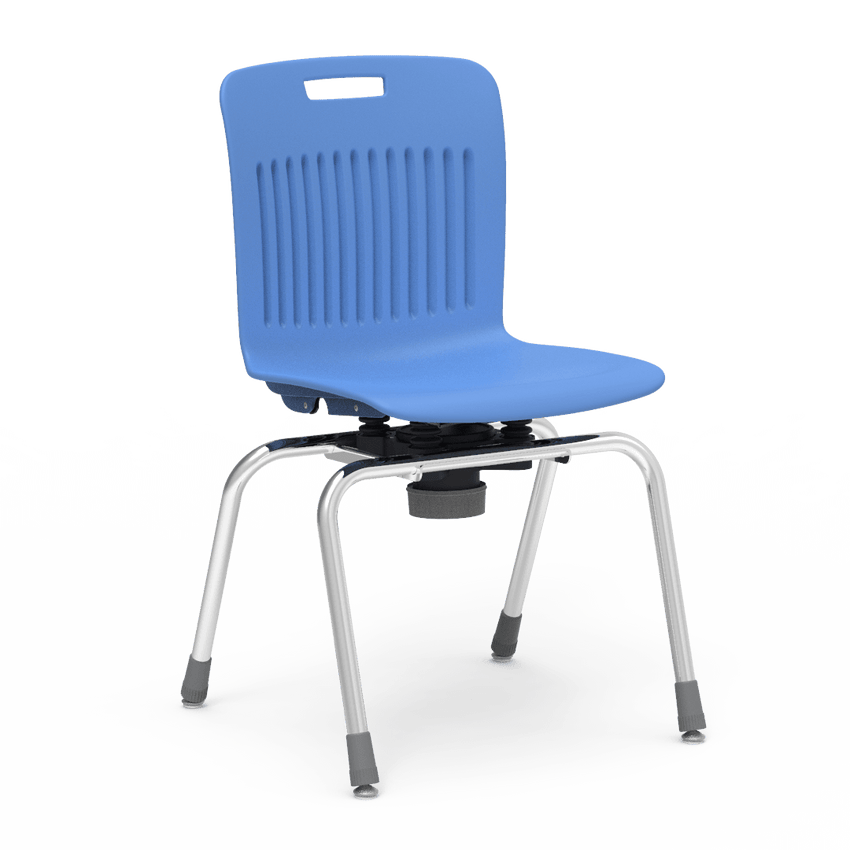 Virco ANC2M18EL - Analogy Series C2M 4-Leg Chair with Extra Large Bucket - 18" Height (Virco ANC2M18EL) - SchoolOutlet