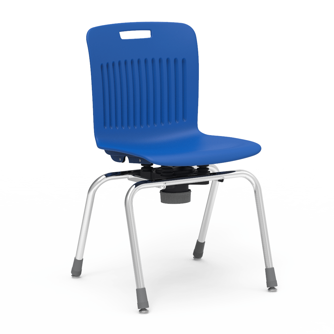 Virco ANC2M18EL - Analogy Series C2M 4-Leg Chair with Extra Large Bucket - 18" Height (Virco ANC2M18EL) - SchoolOutlet