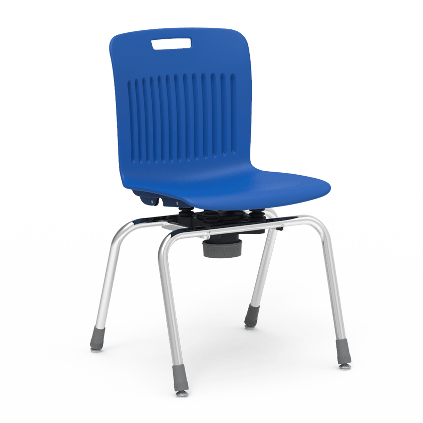 Virco ANC2M18EL - Analogy Series C2M 4-Leg Chair with Extra Large Bucket - 18" Height (Virco ANC2M18EL) - SchoolOutlet