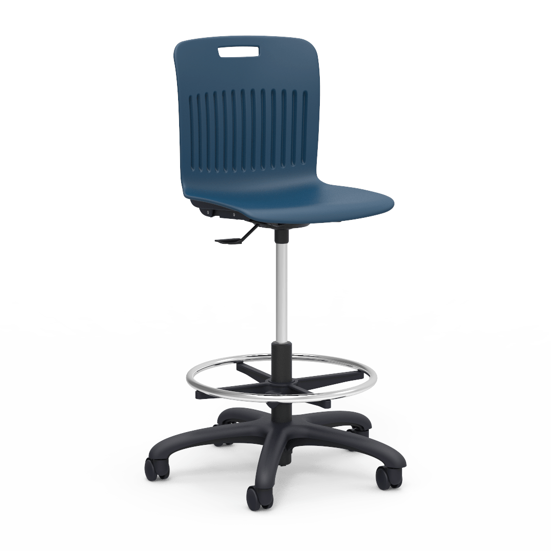 Virco ANLAB - Analogy Series Lab Stool - 19" - 26" Height (Virco ANLAB) - SchoolOutlet