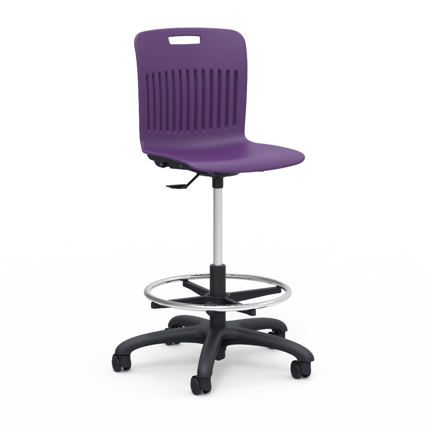 Virco ANLAB - Analogy Series Lab Stool - 19" - 26" Height (Virco ANLAB) - SchoolOutlet