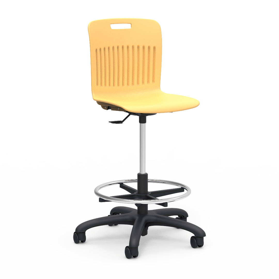 Virco ANLAB - Analogy Series Lab Stool - 19" - 26" Height (Virco ANLAB) - SchoolOutlet