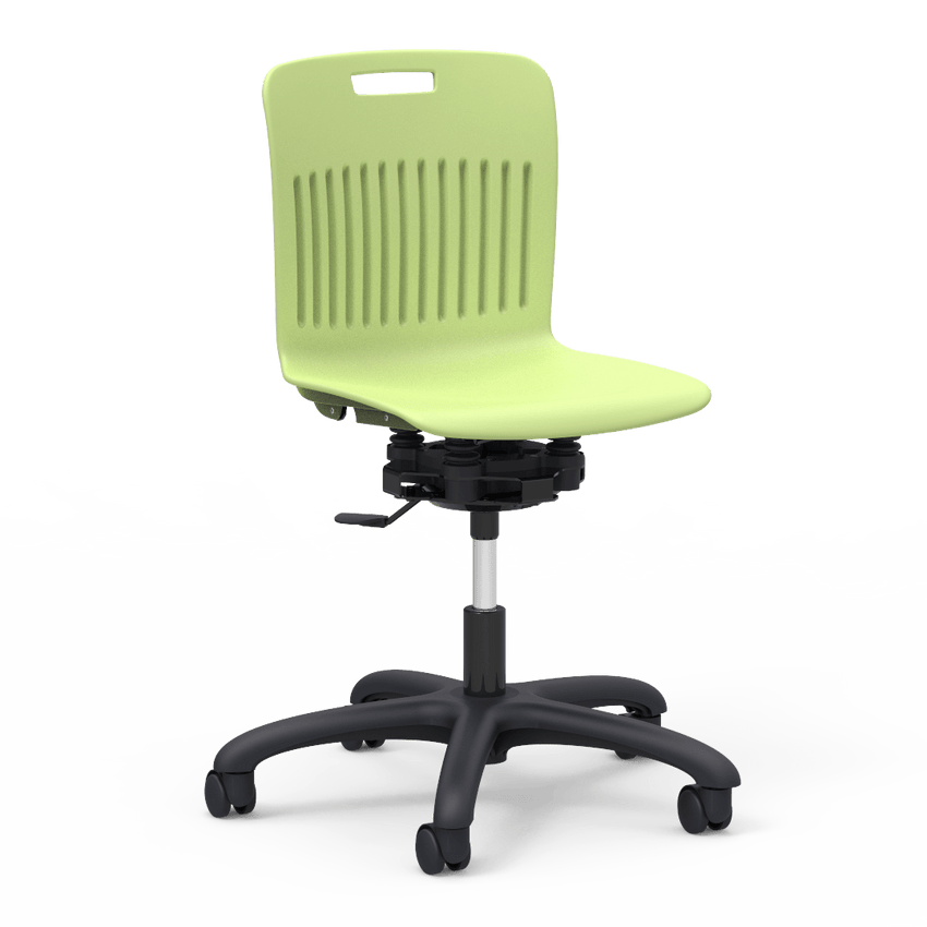 Virco Analogy Series R2M Adjustable Height Mobile Task Chair (Virco ANR2MTASK18) - SchoolOutlet