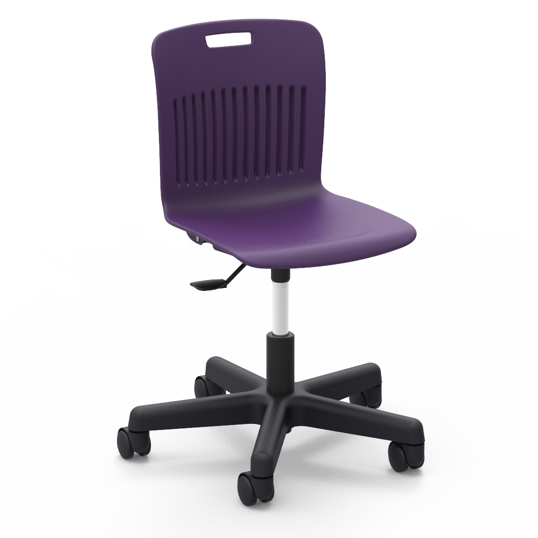 Virco Analogy Series Height Adjustable Mobile Task Chair (Virco ANTASK16) - SchoolOutlet