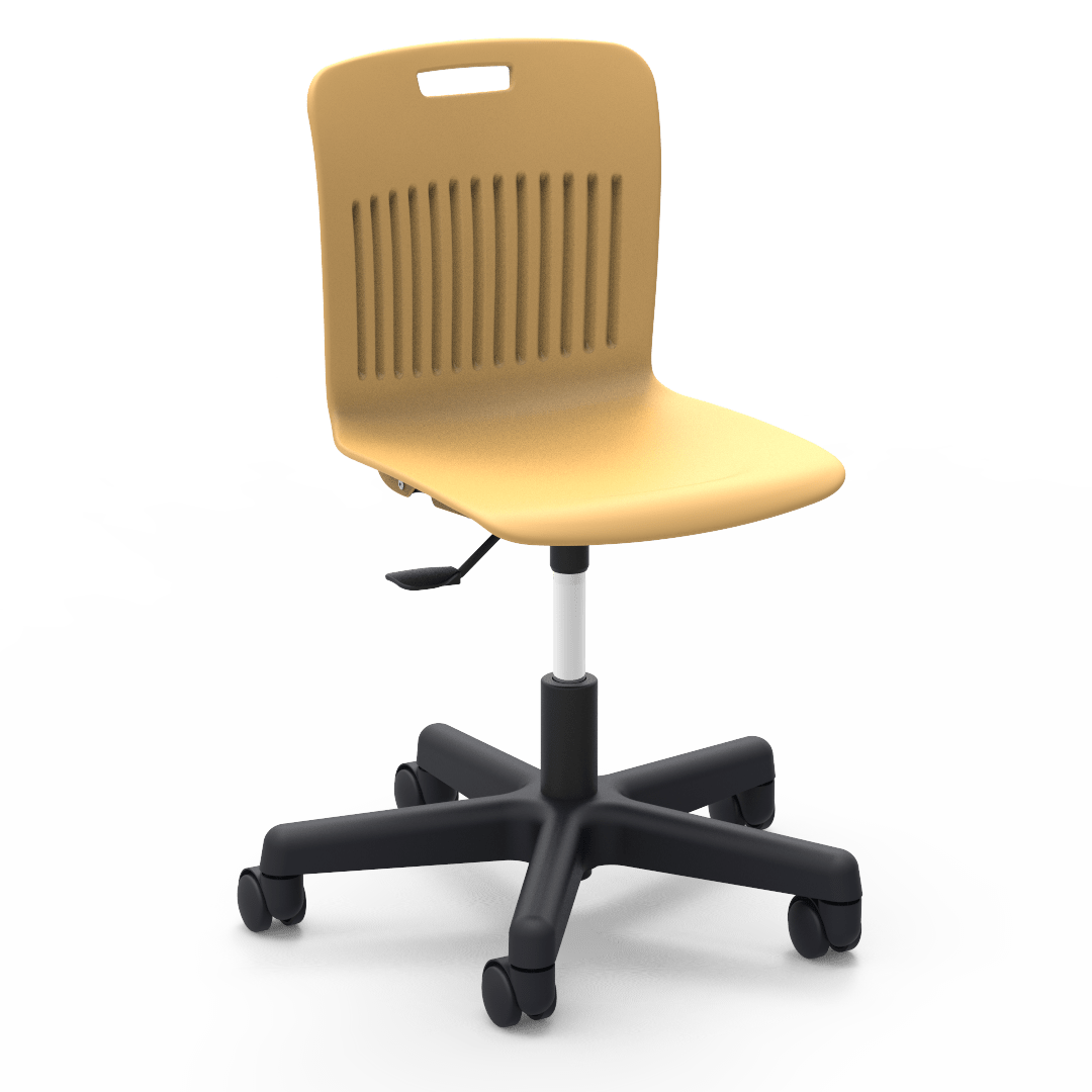 Virco Analogy Series Height Adjustable Mobile Task Chair (Virco ANTASK16) - SchoolOutlet