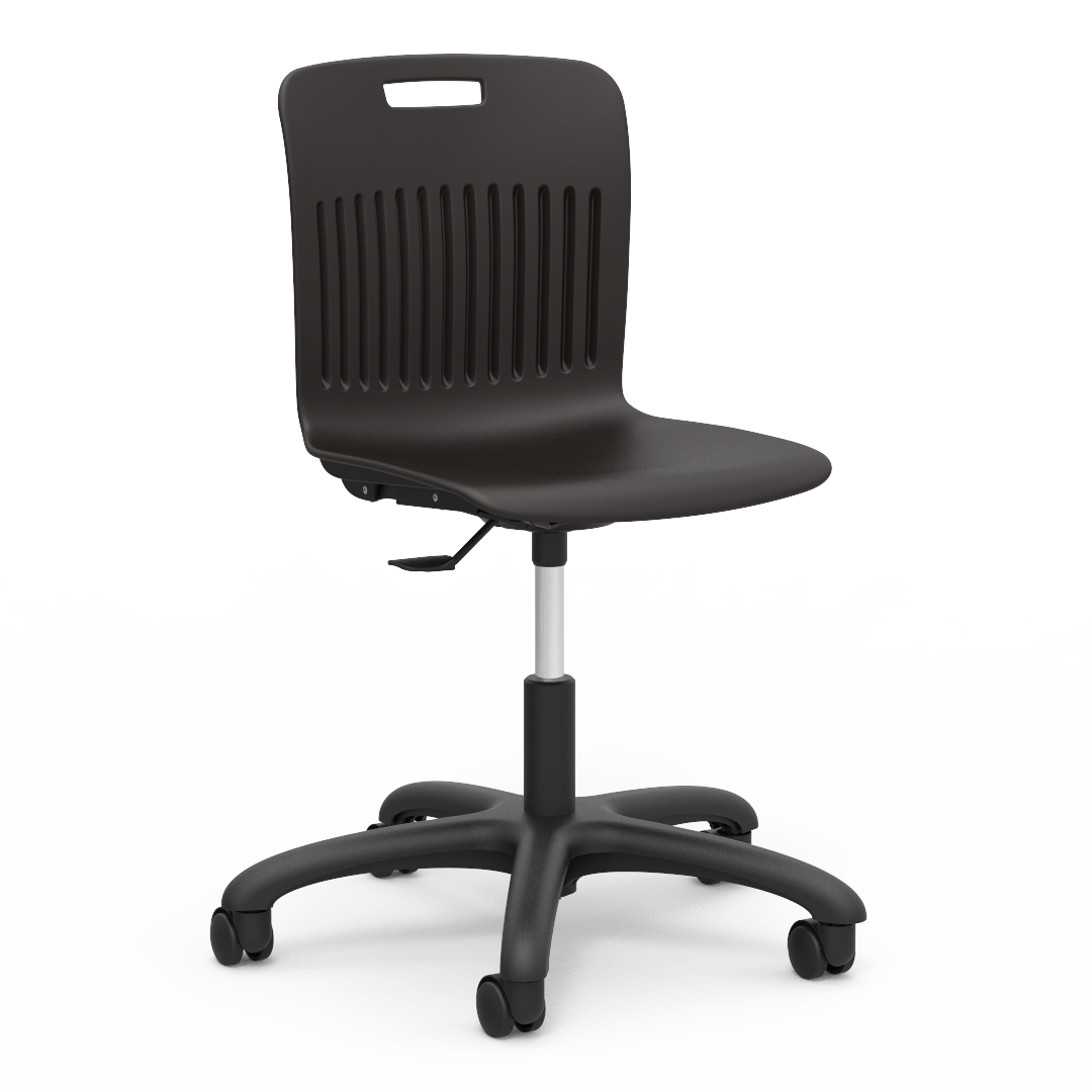 Virco ANTASK18 - Analogy Series Mobile Task Chair - 16" - 20" Height (Virco ANTASK18) - SchoolOutlet