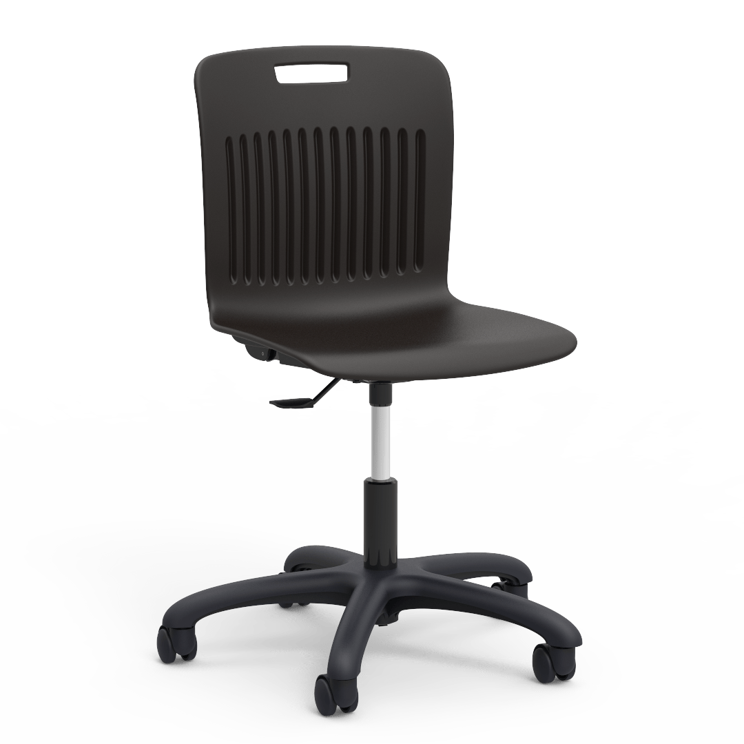 Virco Analogy Series Height Adjustable Mobile Task Chair (Virco ANTASK18EL) - SchoolOutlet