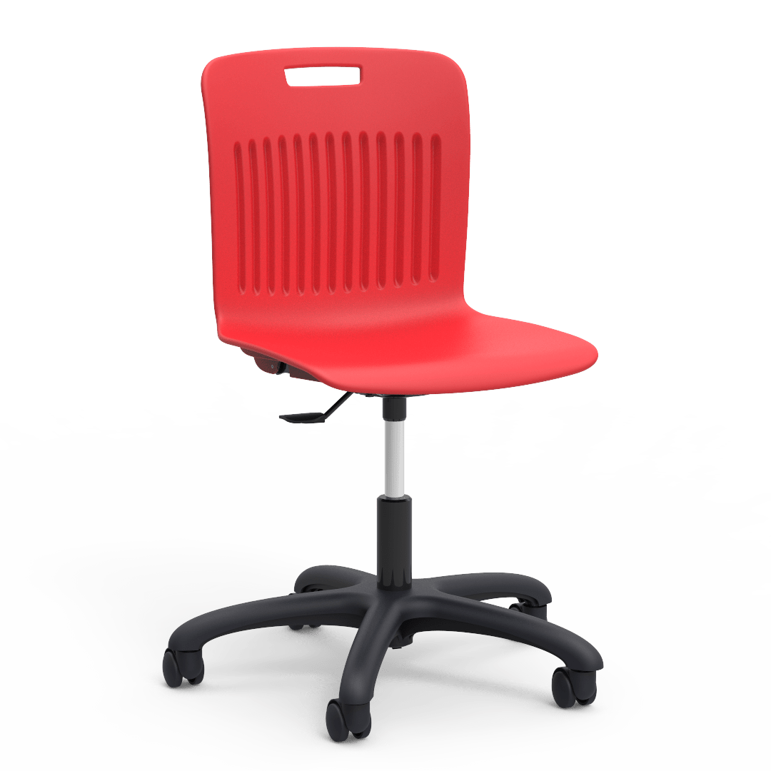 Virco Analogy Series Height Adjustable Mobile Task Chair (Virco ANTASK18EL) - SchoolOutlet