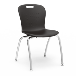 Virco CS18 - Civitas Sage Series 4-Legged Ergonomic Chair, Flex Seat/Back - 18" Seat Height (Virco CS18)