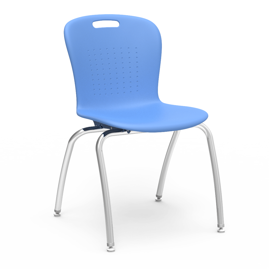 Virco CS18 - Civitas Sage Series 4-Legged Ergonomic Chair, Flex Seat/Back - 18" Seat Height (Virco CS18) - SchoolOutlet