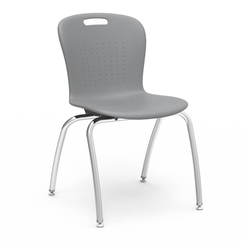 Virco CS18 - Civitas Sage Series 4-Legged Ergonomic Chair, Flex Seat/Back - 18" Seat Height (Virco CS18) - SchoolOutlet