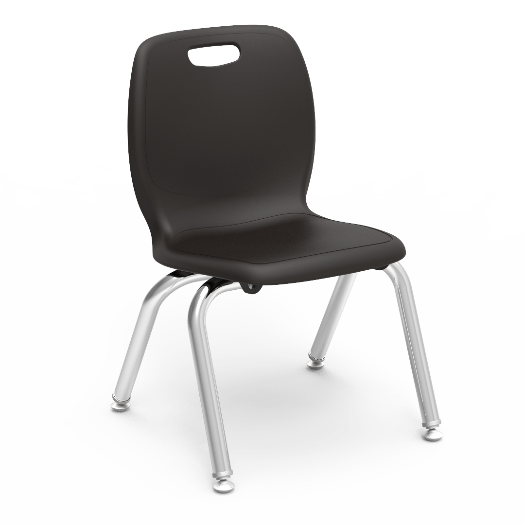 Virco N2 Series Ergonomic School Stack Chair - 12" Seat Height (Virco N212) - SchoolOutlet