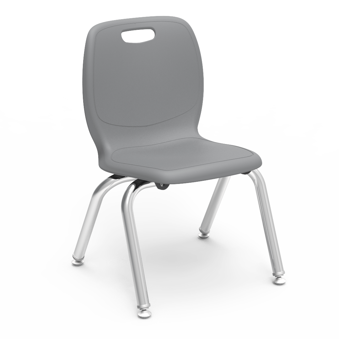 Virco N2 Series Ergonomic School Stack Chair - 12" Seat Height (Virco N212) - SchoolOutlet