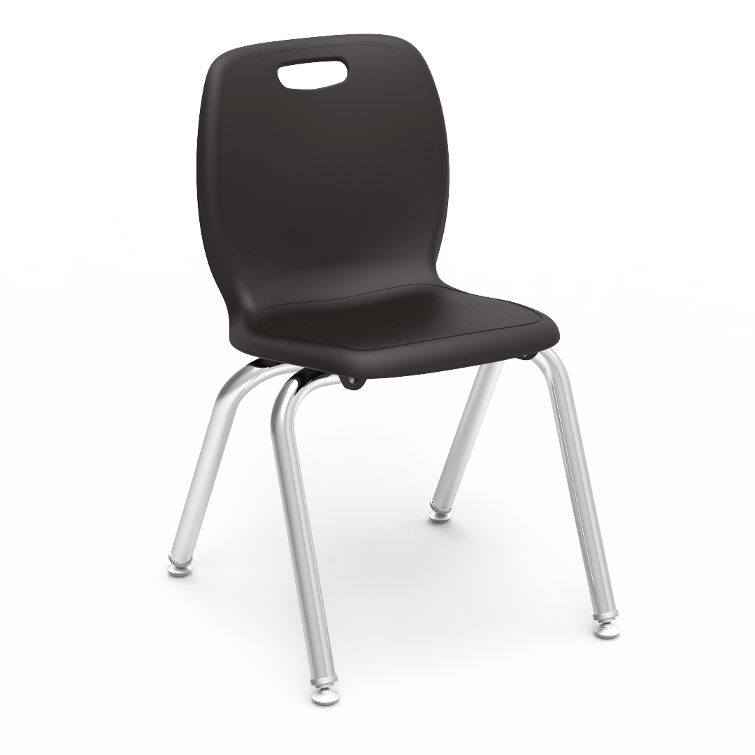 Virco N2 Series Ergonomic School Stack Chair - 14" Seat Height (Virco N214) - SchoolOutlet