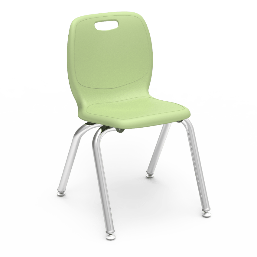 Virco N2 Series Ergonomic School Stack Chair - 14" Seat Height (Virco N214) - SchoolOutlet