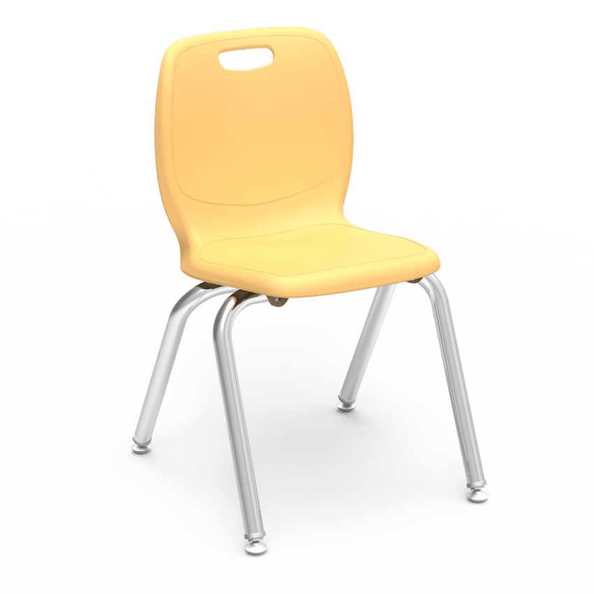 Virco N2 Series Ergonomic School Stack Chair - 14" Seat Height (Virco N214) - SchoolOutlet
