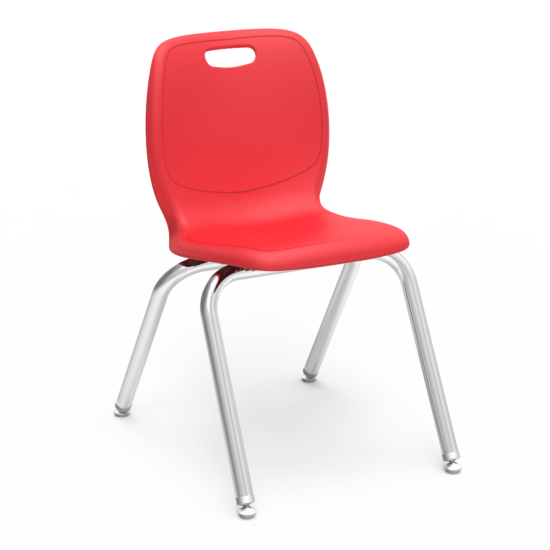 Virco N2 Series Ergonomic School Stack Chair - 16" Seat Height (Virco N216) - SchoolOutlet