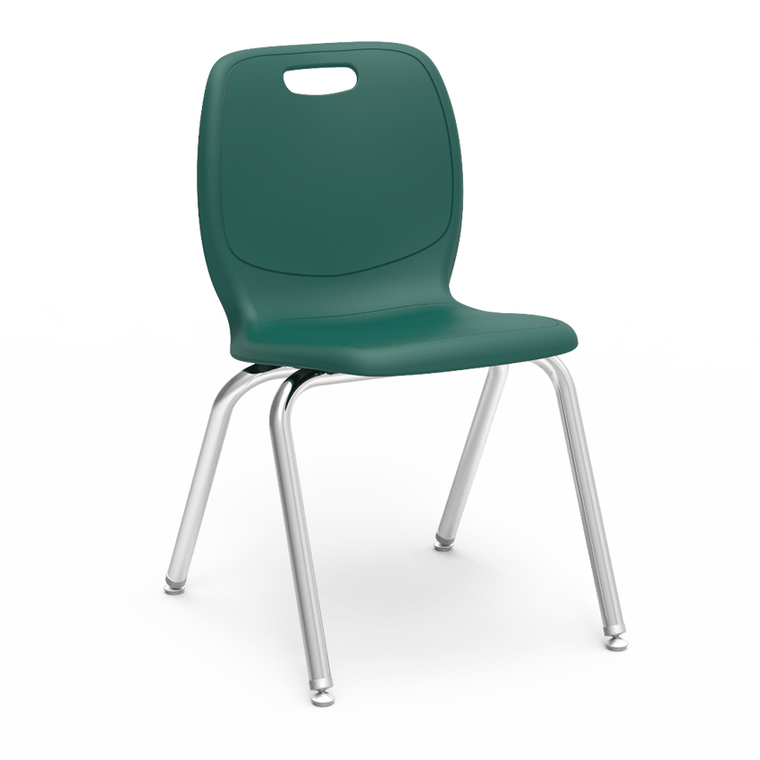 Virco N2 Series Ergonomic School Stack Chair - 18" Seat Height (Virco N218) - SchoolOutlet