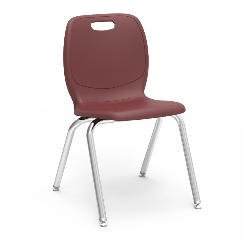Virco N2 Series Ergonomic School Stack Chair - 18" Seat Height (Virco N218) - SchoolOutlet