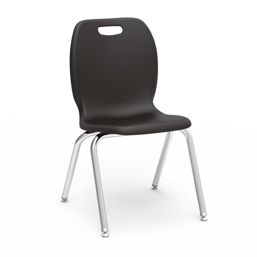 Virco N2 Series Ergonomic School Stack Chair - XL Seat - 18 1/4" Seat Height (Virco N218EL) - SchoolOutlet