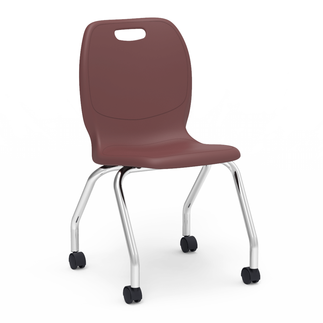 Virco N2 Series Mobile Task Chair - XL Seat (Virco N250EL) - SchoolOutlet