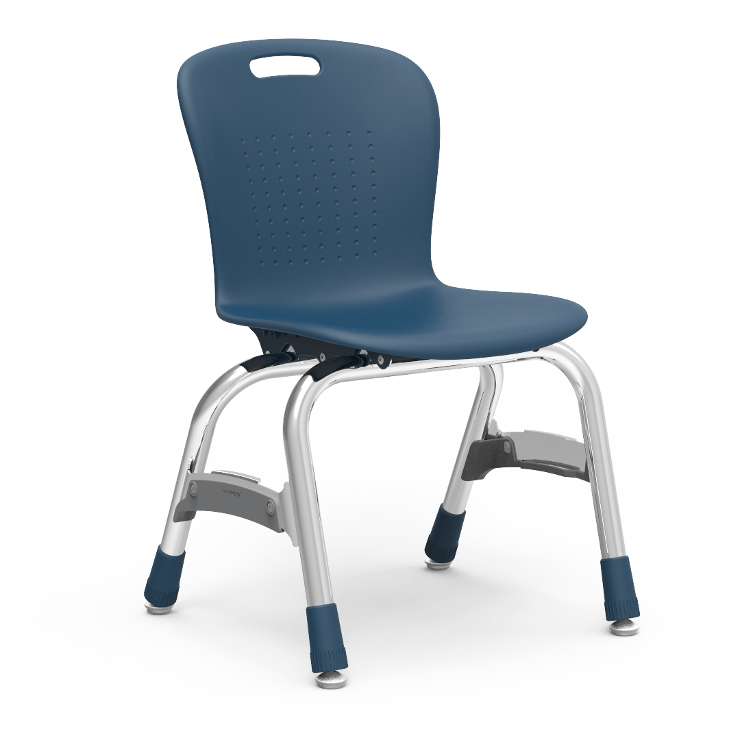 Virco SG413 - Sage Series 4-Leg Stack Chair - 13" Seat Height (Virco SG413) - SchoolOutlet