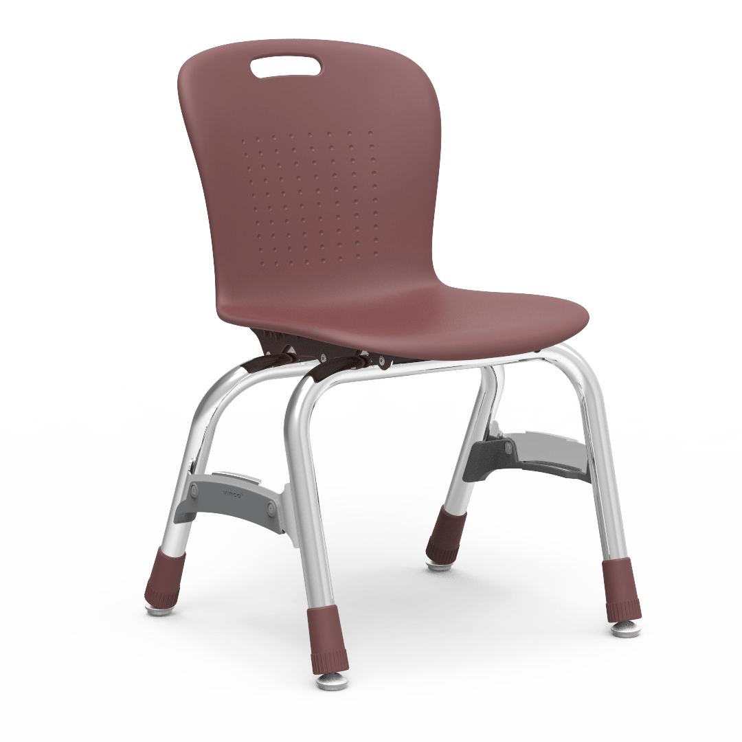 Virco SG413 - Sage Series 4-Leg Stack Chair - 13" Seat Height (Virco SG413) - SchoolOutlet