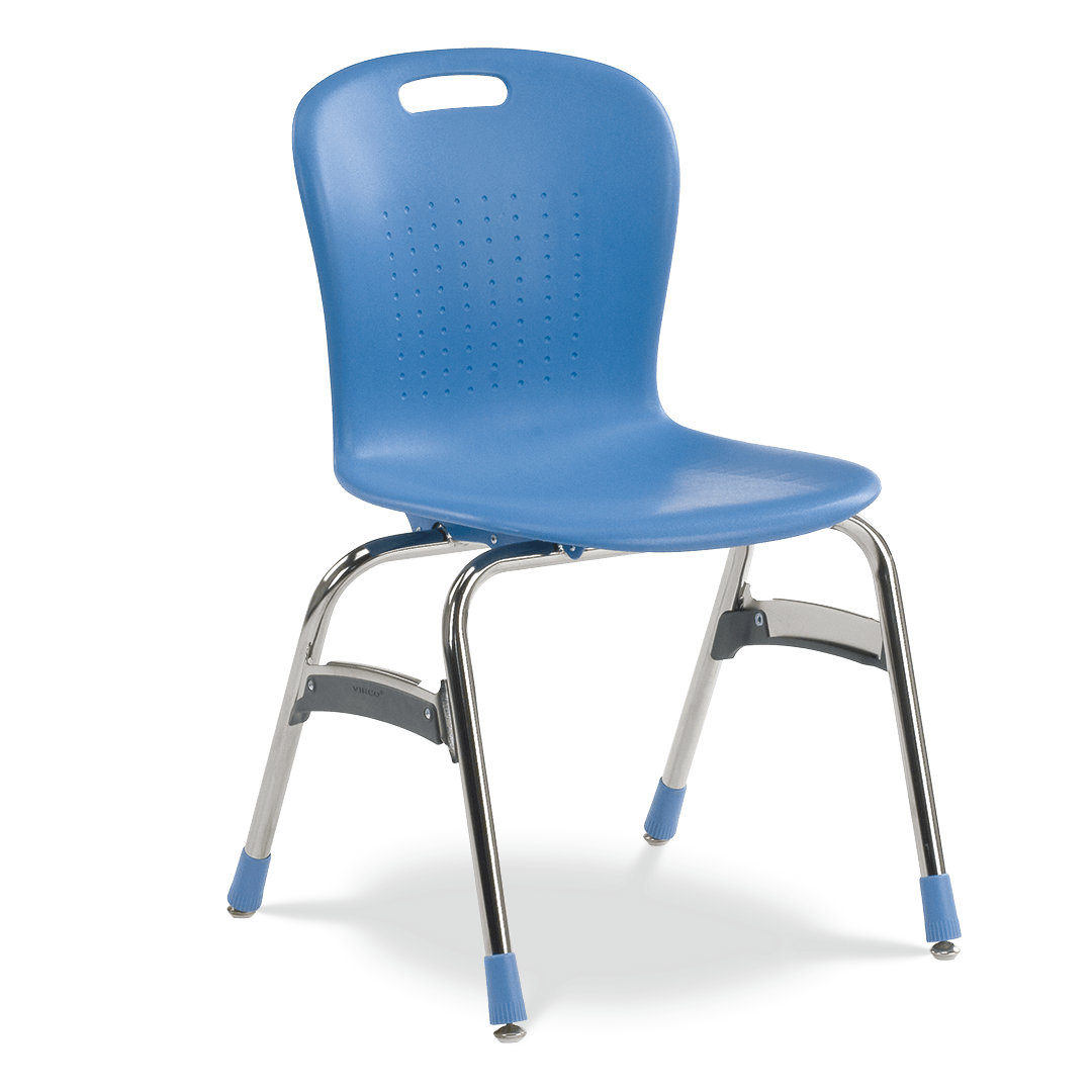 Virco SG418 - Sage Series 4-Leg Stack Chair - 18" Seat Height (Virco SG418) - SchoolOutlet