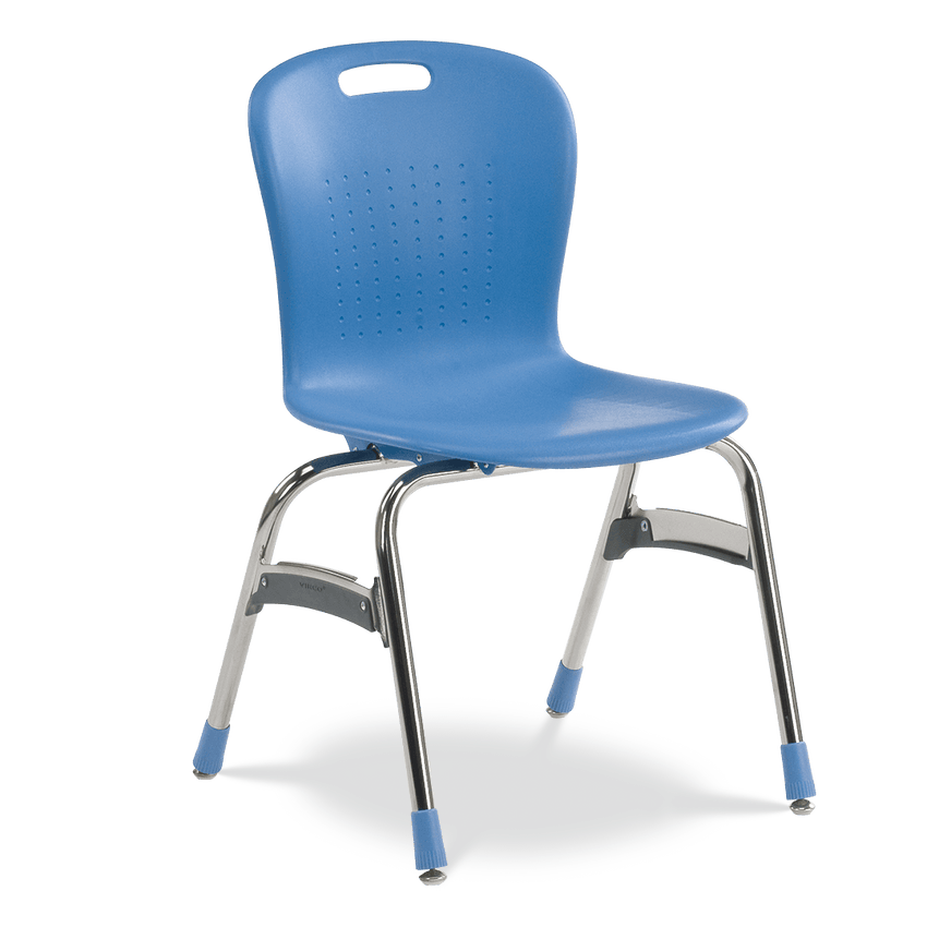 Virco SG418 - Sage Series 4-Leg Stack Chair - 18" Seat Height (Virco SG418) - SchoolOutlet