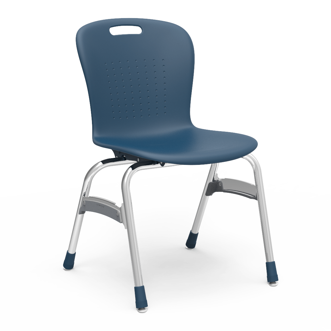 Virco SG418 - Sage Series 4-Leg Stack Chair - 18" Seat Height (Virco SG418) - SchoolOutlet