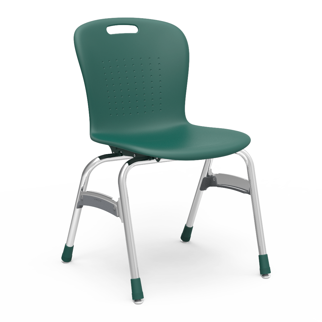 Virco SG418 - Sage Series 4-Leg Stack Chair - 18" Seat Height (Virco SG418) - SchoolOutlet