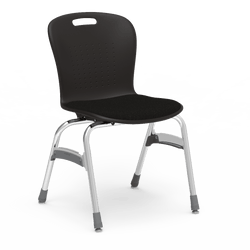 Virco SG418P - Sage Stack Chair - 18" Seat Height with Padded Upholstered Seat Cushion (Virco SG418P)