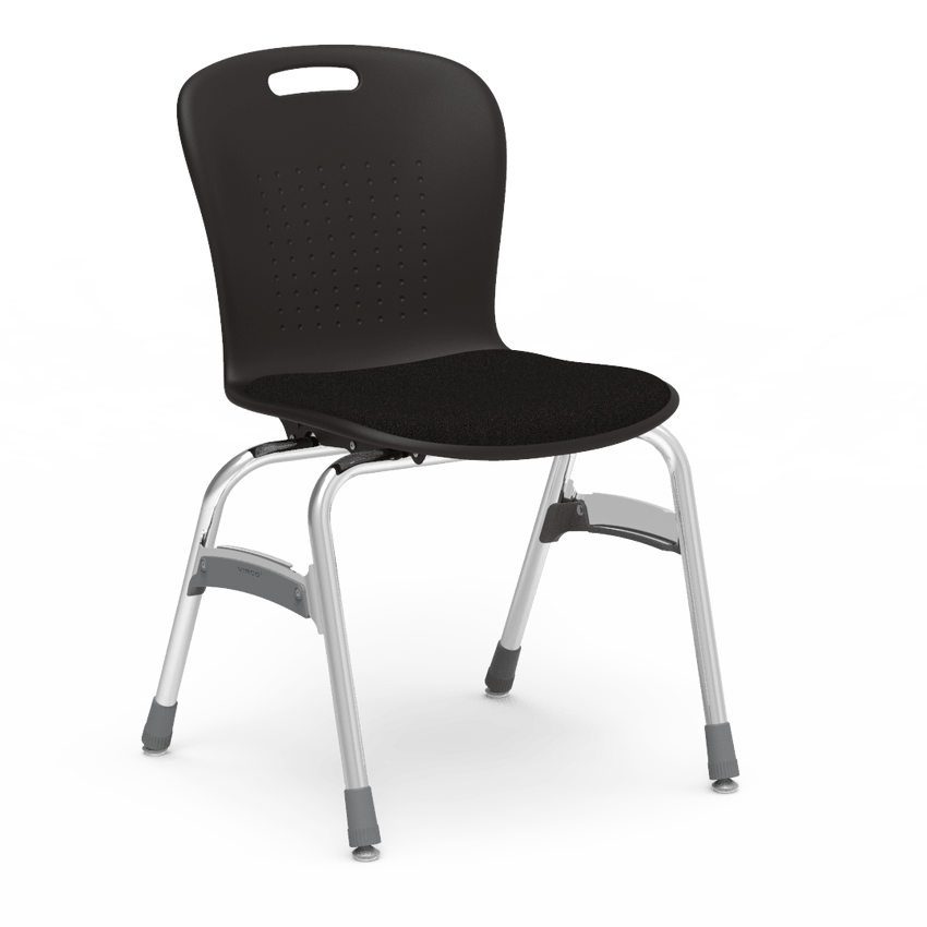 Virco SG418P - Sage Stack Chair - 18" Seat Height with Padded Upholstered Seat Cushion (Virco SG418P) - SchoolOutlet
