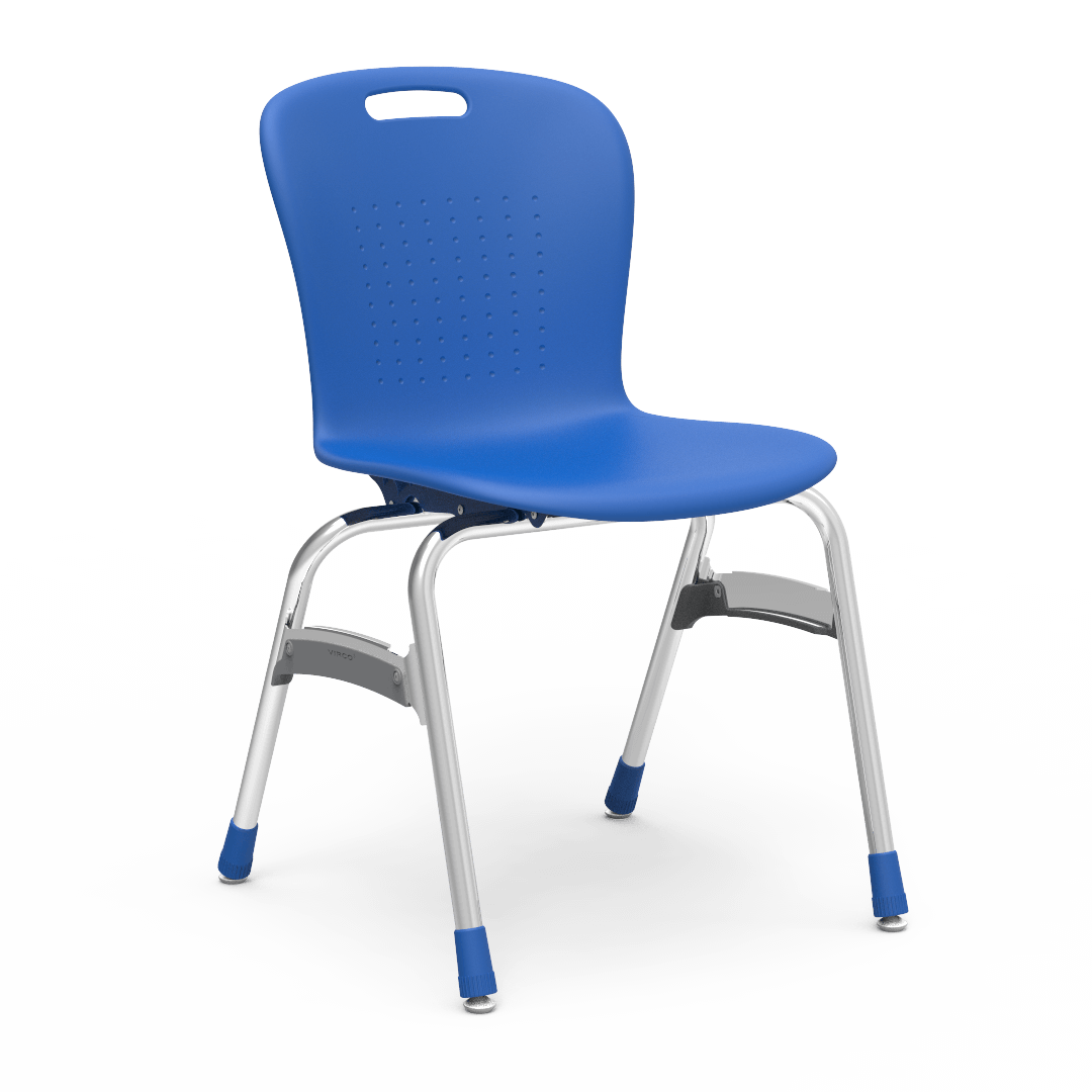 Virco SG419 - Sage Series 4-Leg Stack Chair - 19" Seat Height (Virco SG419) - SchoolOutlet