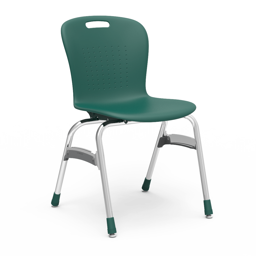 Virco SG419 - Sage Series 4-Leg Stack Chair - 19" Seat Height (Virco SG419) - SchoolOutlet