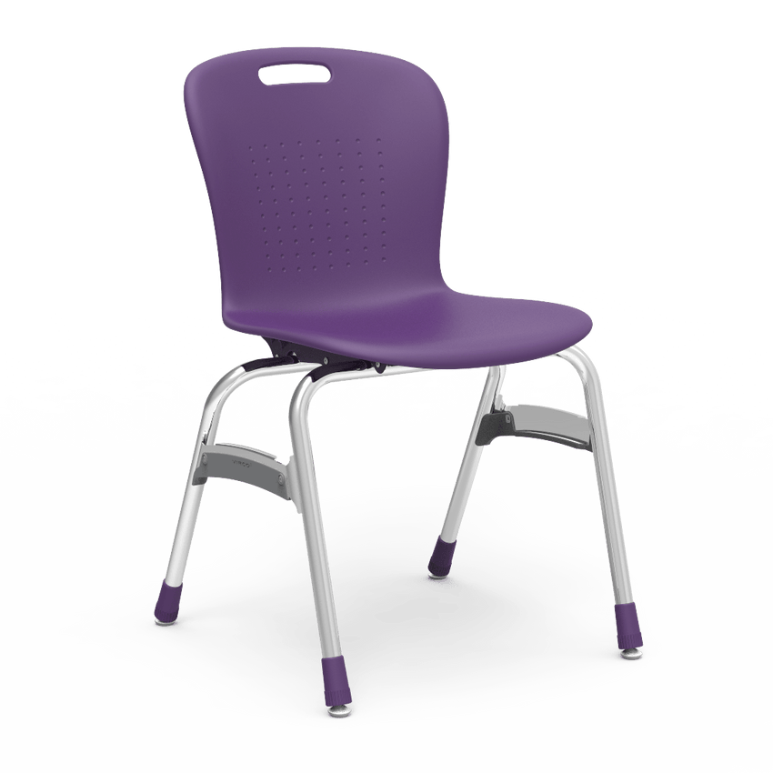 Virco SG419 - Sage Series 4-Leg Stack Chair - 19" Seat Height (Virco SG419) - SchoolOutlet