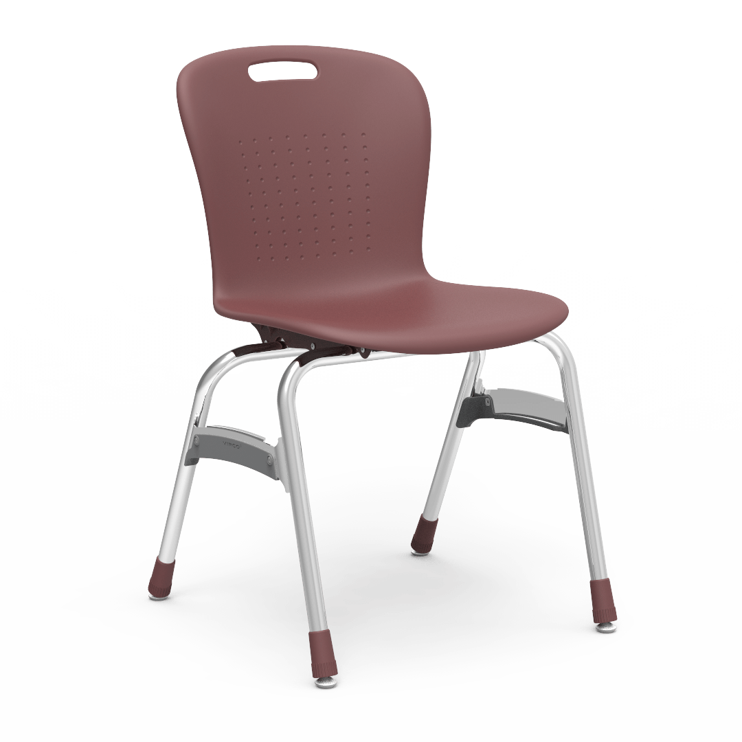 Virco SG419 - Sage Series 4-Leg Stack Chair - 19" Seat Height (Virco SG419) - SchoolOutlet