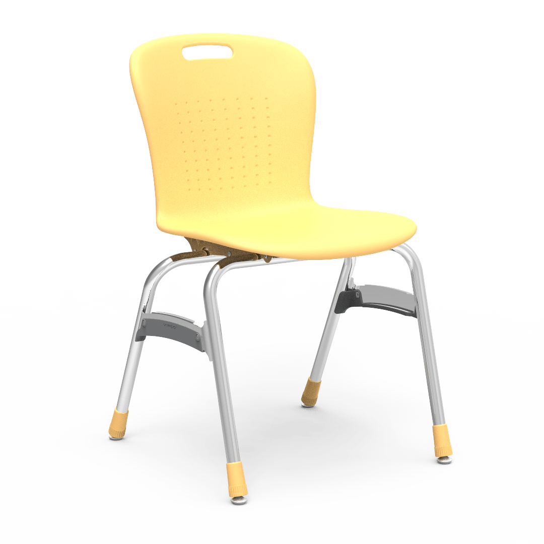 Virco SG419 - Sage Series 4-Leg Stack Chair - 19" Seat Height (Virco SG419) - SchoolOutlet