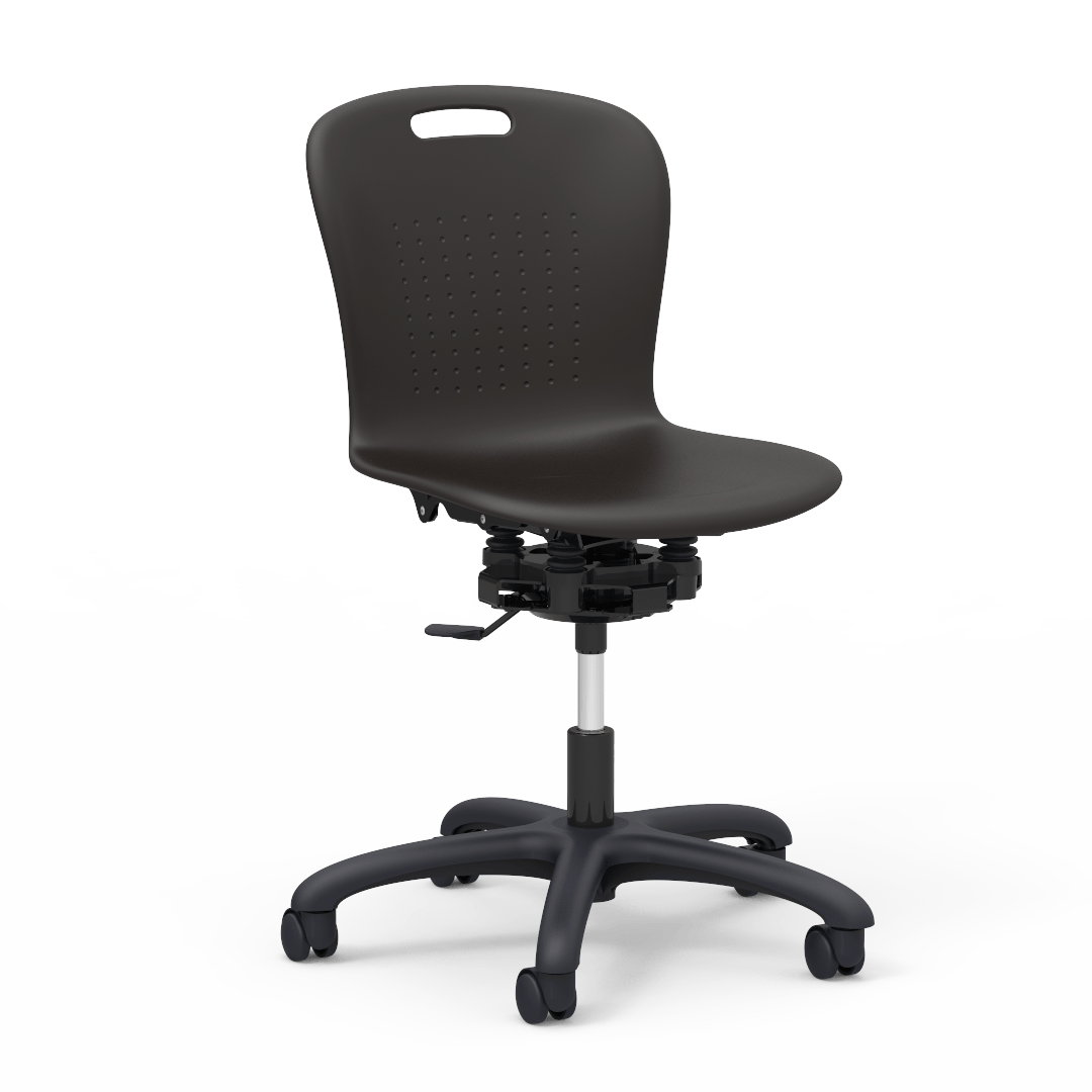 Virco SGR2MTASK18 - Sage Series 18" R2M Mobile Task Chair - 25"W x 25"D (Virco SGR2MTASK18) - SchoolOutlet