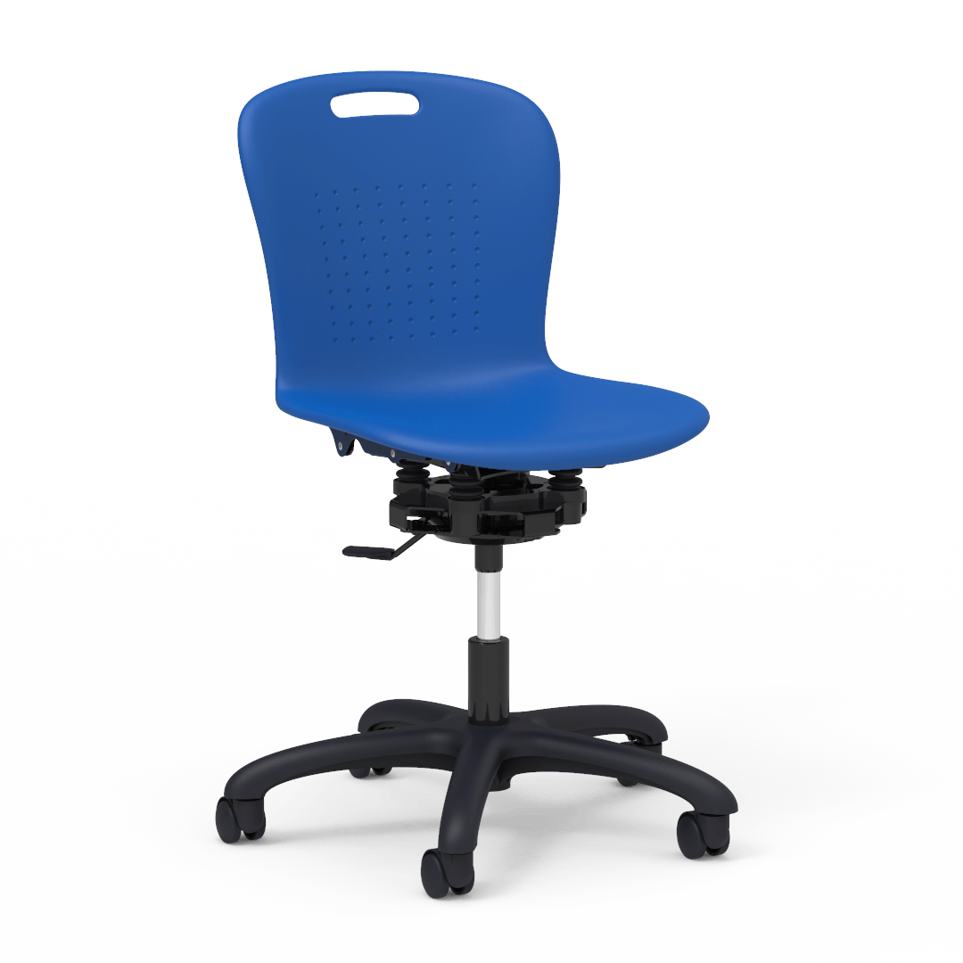 Virco SGR2MTASK18 - Sage Series 18" R2M Mobile Task Chair - 25"W x 25"D (Virco SGR2MTASK18) - SchoolOutlet