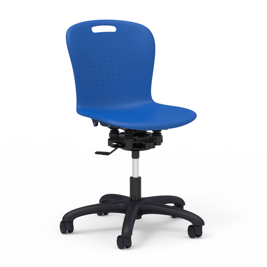 Virco SGR2MTASK18 - Sage Series 18" R2M Mobile Task Chair - 25"W x 25"D (Virco SGR2MTASK18) - SchoolOutlet