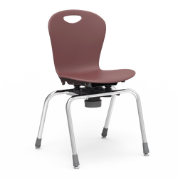 Virco ZC2M18 - ZUMA Series C2M 4-Leg Chair - 18 5/8" Height (Virco ZC2M18)