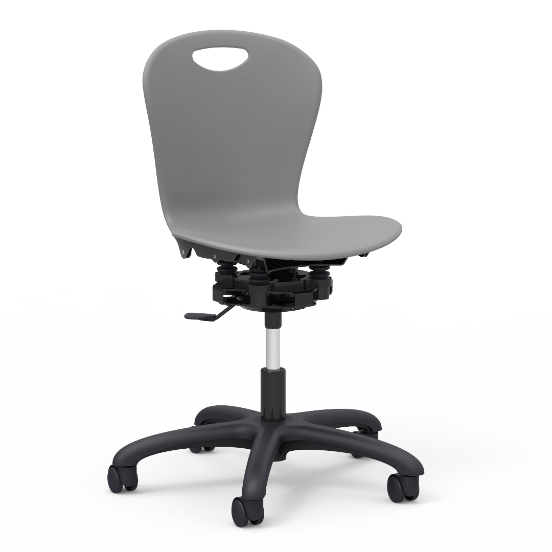 Virco ZR2MTASK18 - ZUMA Series 18" R2M Mobile Task Chair - 24-1/8"W x 24-1/8"D (Virco ZR2MTASK18) - SchoolOutlet