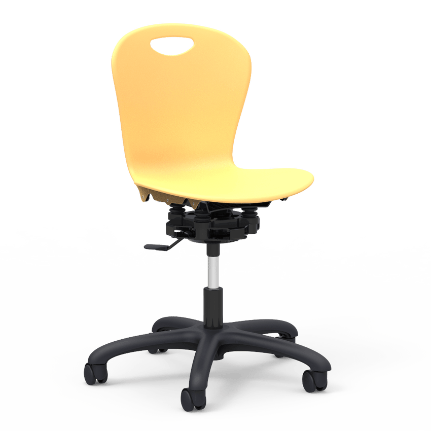 Virco ZR2MTASK18 - ZUMA Series 18" R2M Mobile Task Chair - 24-1/8"W x 24-1/8"D (Virco ZR2MTASK18) - SchoolOutlet