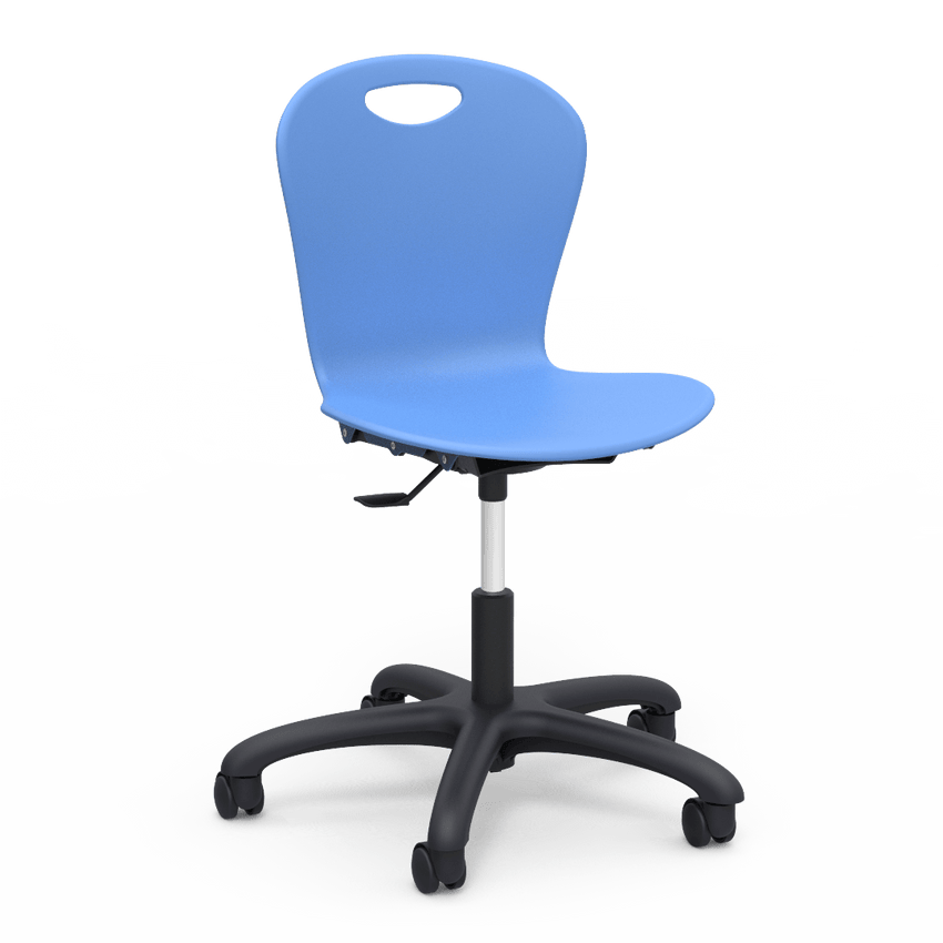 Virco ZTASK18 - Zuma Series Mobile Task Chair with Wheels (Virco ZTASK18) - SchoolOutlet