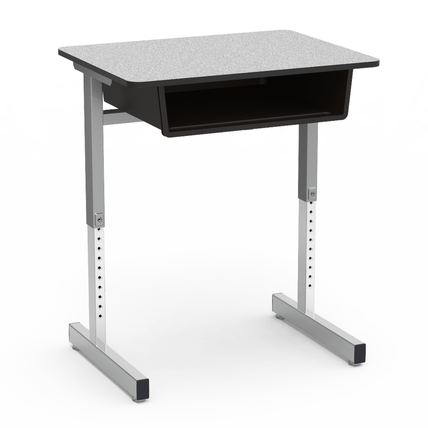 Virco 871 - Student Desk with Open Front Book Box, 20" x 26" Laminate Top, Cantilever Legs (Virco 871) - SchoolOutlet