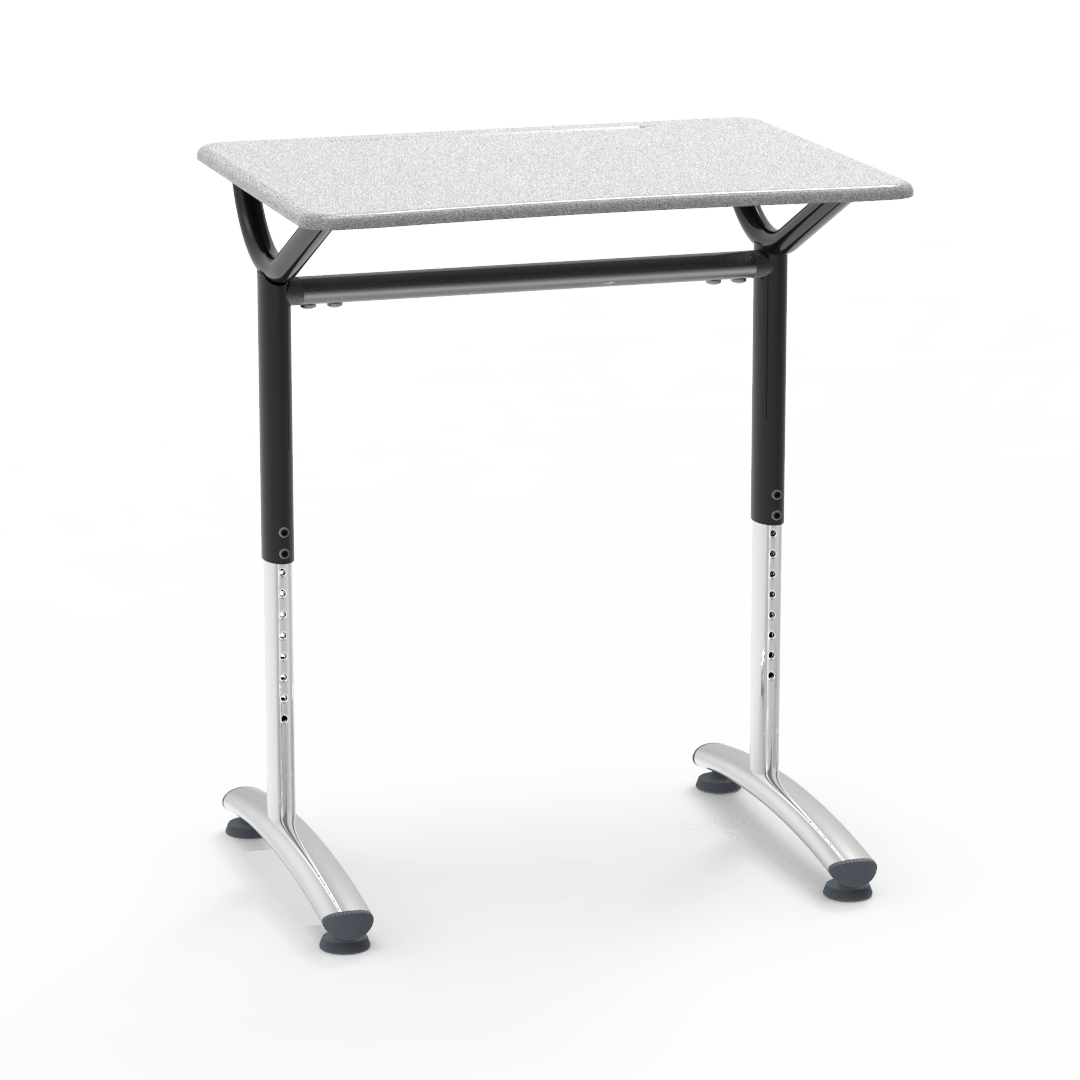 Virco TD2128YADJM Text Series, Student Desk, 20" x 27" Adjustable 26"-34" height - SchoolOutlet