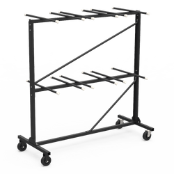 Virco HCT6072 - Chair truck/storage cart for folding chairs - 84 chair capacity